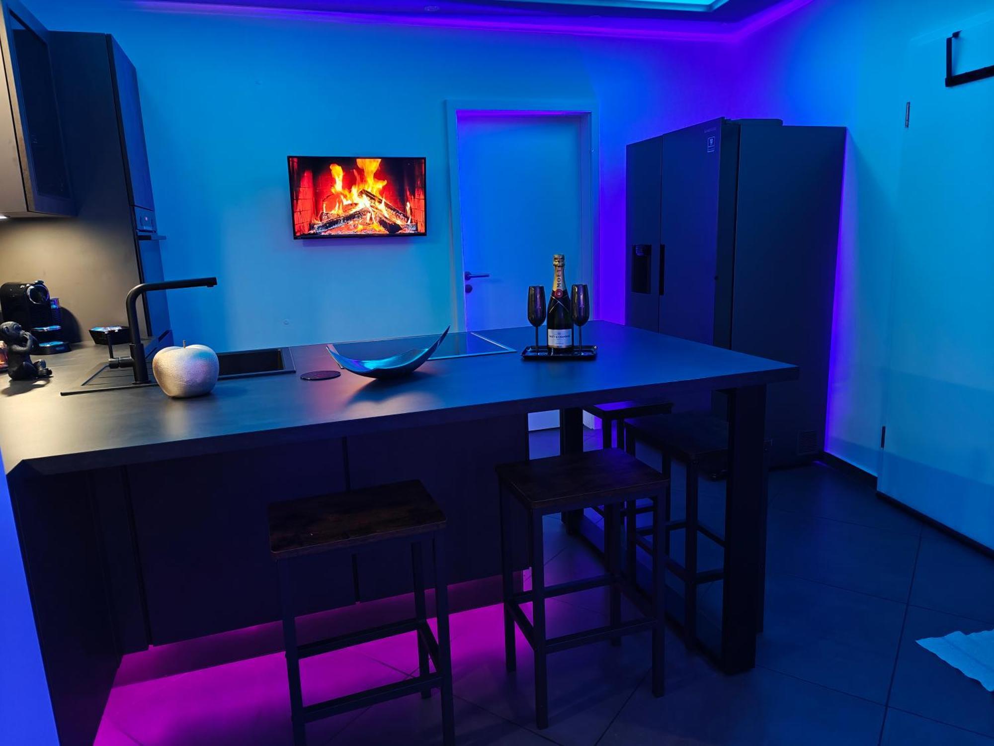 Appartamento Luxus Loft Whirlpool Designer Kueche Bad Herdecke Esterno foto